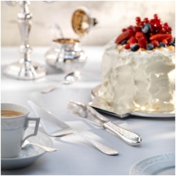 Robbe & Berking, Martelé cutlery, sterling silver, Serving spoon