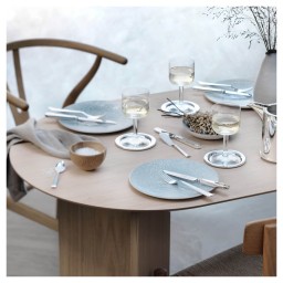 Robbe & Berking, Art Deco cutlery, Silver plated, Meat fork, small