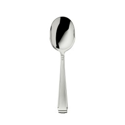 Robbe & Berking, Art Deco cutlery, sterling silver, Potato server