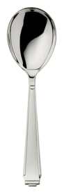 Robbe & Berking, Art Deco cutlery, sterling silver, Salad serving spoon