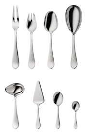 Robbe & Berking, Eclipse cutlery, sterling silver, 9-piece set