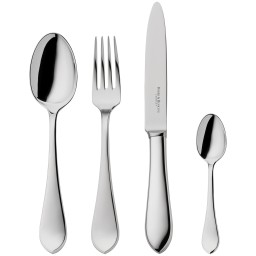 Robbe & Berking, Eclipse cutlery, Silver plated, 24-piece set