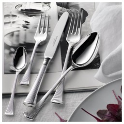 Robbe & Berking, Avenue cutlery, Silver plated, Dessert spoon