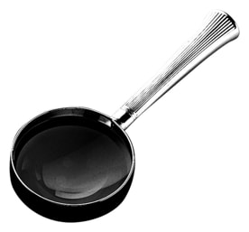 Robbe & Berking, Avenue cutlery, Silver plated, Magnifying glass
