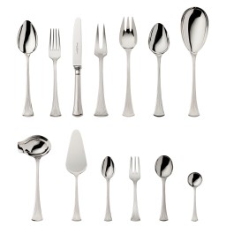 Robbe & Berking, Avenue cutlery, Silver plated, 39-piece set