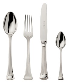 Robbe & Berking, Avenue cutlery, Silver plated, 4-piece set