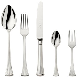 Robbe & Berking, Avenue cutlery, Silver plated, 5-piece place setting