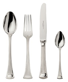 Robbe & Berking, Avenue cutlery, Silver plated, 4-piece children set