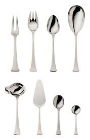 Robbe & Berking, Avenue cutlery, Silver plated, 9-piece set