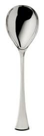 Robbe & Berking, Avenue cutlery, sterling silver, Compote/salad serving spoon, large