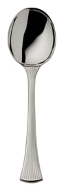 Robbe & Berking, Avenue cutlery, sterling silver, Cream spoon (broth spoon)