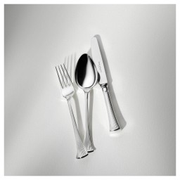 Robbe & Berking, Avenue cutlery, sterling silver, Meat fork, small