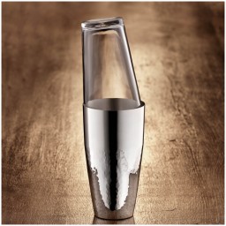 Robbe & Berking, Martelé Accessories, Cocktail shaker with glass