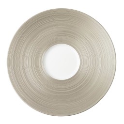 J.L Coquet, Hémisphère Grey Metallic, Serving plate