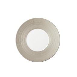 J.L Coquet, Hémisphère Grey Metallic, Bread and butter plate