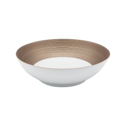 J.L Coquet, Hémisphère Grey Metallic, Salad bowl, large