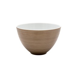 J.L Coquet, Hémisphère Grey Metallic, Salad serving bowl medium