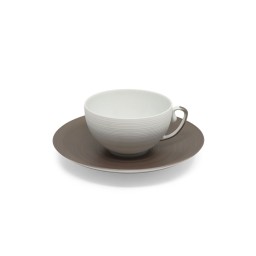 J.L Coquet, Hémisphère Grey Metallic, Tea cup
