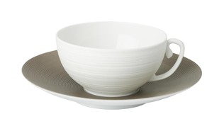 J.L Coquet, Hémisphère Grey Metallic, Breakfast cup