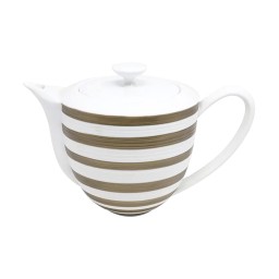 J.L Coquet, Hémisphère Grey Metallic, Coffee pot large