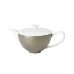 J.L Coquet, Hémisphère Grey Metallic, Teapot small