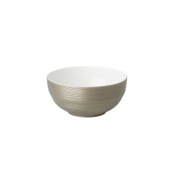 J.L Coquet, Hémisphère Grey Metallic, Soup bowl