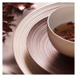 J.L Coquet, Hémisphère Grey Metallic, Soup bowl