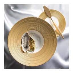 J.L Coquet, Hémisphère Gold, Butter set