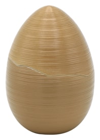 J.L Coquet, Hémisphère Copper, Porcelain egg, small