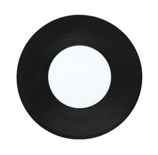 J.L Coquet, Hémisphère Black Bakelite, Dessert plate