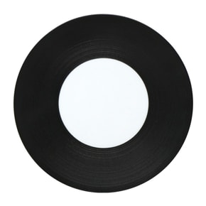 J.L Coquet, Hémisphère Black Bakelite, Dinner plate
