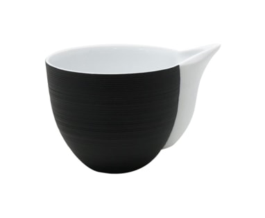 J.L Coquet, Hémisphère Black Bakelite, Creamer, large