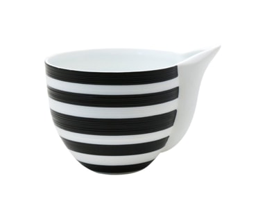 J.L Coquet, Hémisphère Black Bakelite, Creamer, large