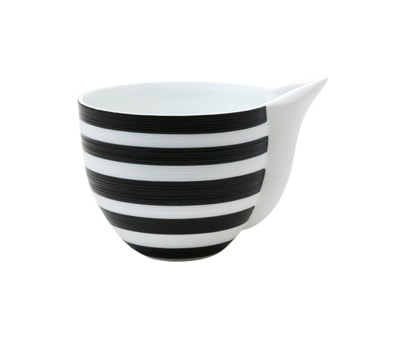 J.L Coquet, Hémisphère Black Bakelite, Creamer, small