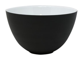 J.L Coquet, Hémisphère Black Bakelite, Salad serving bowl, maxi