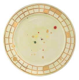 Coralla Maiuri, Amelia, Presentation plate with rim