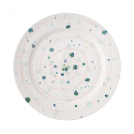 Coralla Maiuri, Winter, Platter with rim