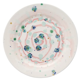 Coralla Maiuri, Winter, Dessert plate with rim