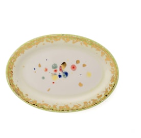 Coralla Maiuri, Amelia, Oval platter with rim