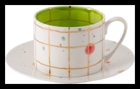 Coralla Maiuri, Amelia, Tea cup and saucer, straight