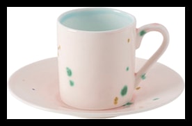 Coralla Maiuri, Winter, Coffee cup and saucer, straight