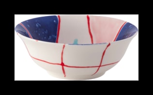 Coralla Maiuri, Tartan, Salad bowl, medium