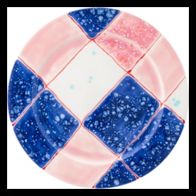 Coralla Maiuri, Tartan, Presentation plate with rim