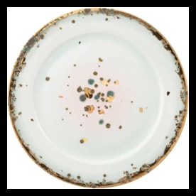 Coralla Maiuri, Michelangelo, Presentation plate with rim