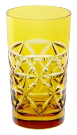 Cristallerie de Montbronn, Rome, Highball tumbler, amber