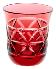 Cristallerie de Montbronn, Rome, Small tumbler, light red