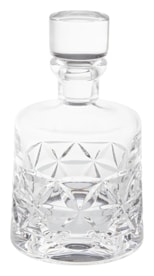 Cristallerie de Montbronn, Rome, Whiskey decanter, clear