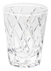 Cristallerie de Montbronn, Harlequin, Tumbler, clear