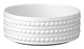 L'Objet, Perlée white, Deep bowl, medium