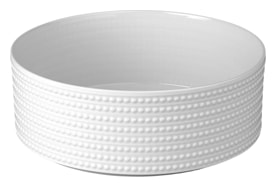 L'Objet, Perlée white, Deep bowl, large